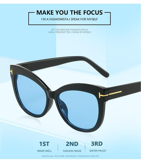 Cat's Eye Sunglasses personality trend RETRO SUNGLASSES