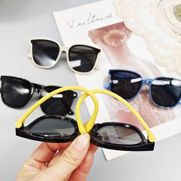 Fashion Simple Silicone Polarized Children's Sunglasses