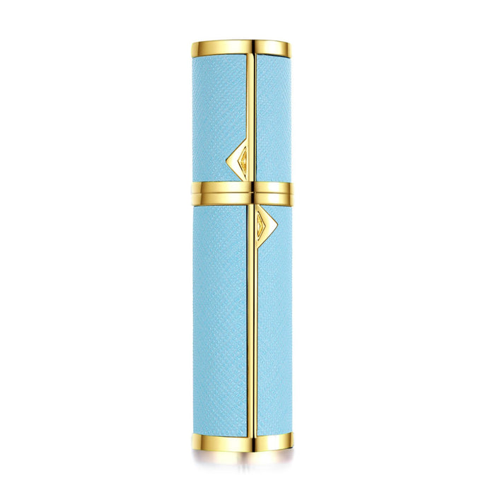 Bottled Bottoms Filled with 5ml High Grade Leather Traveling Portable Spray Bottle.