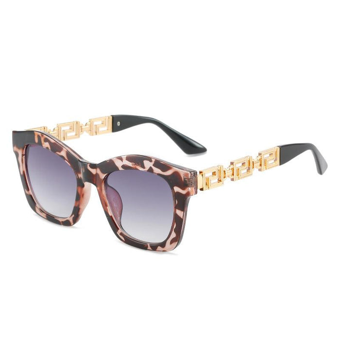 Box Sunglasses stripe Sunglasses tide