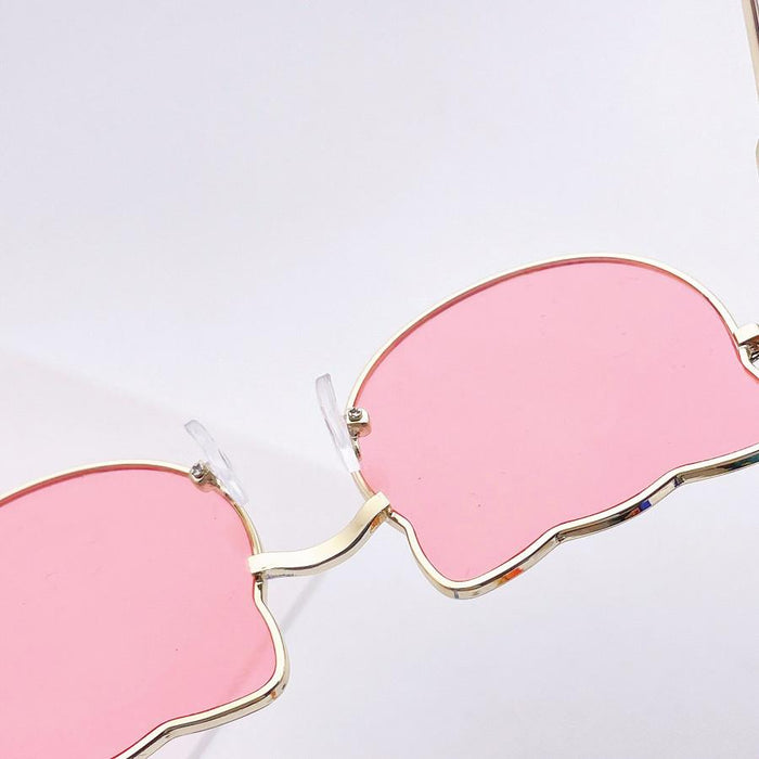 Children's sunglasses metal sunglasses