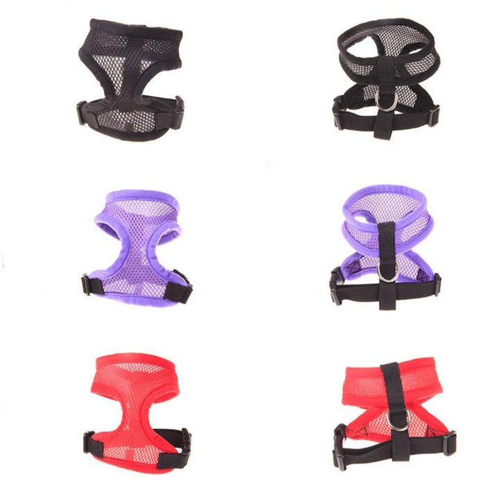 Nylon Dog Leash Breathable Mesh Dog Leash Vest