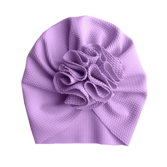 Cute Flower Baby Girl Indian Hat Infant Headwrap