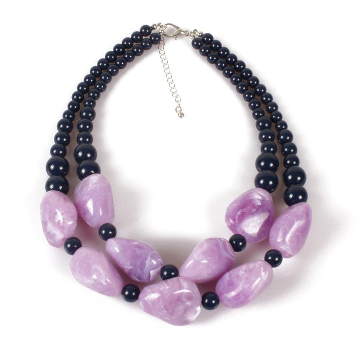 Women's Jewelry Fashion Exaggerated Resin Multi-layer Necklace