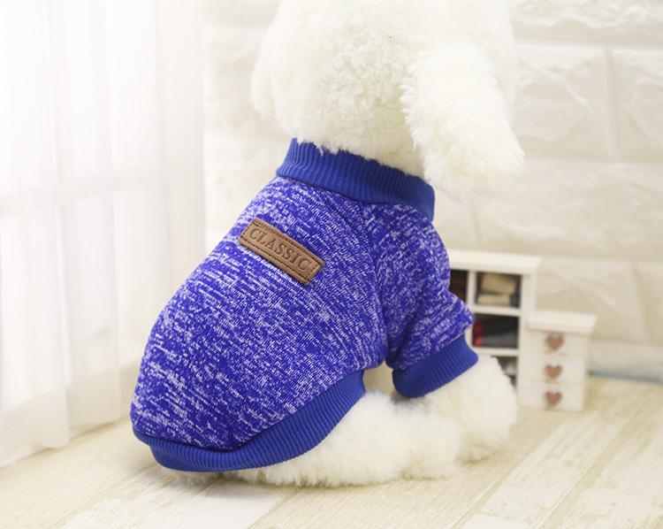 Puppy Clothes Soft Pet Dog Sweaters Dog Winter Chihuahua Clothes