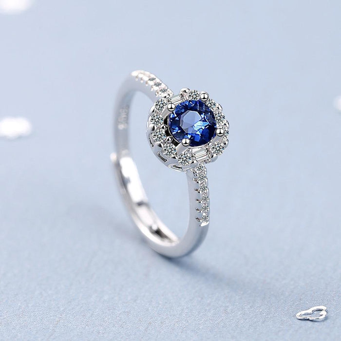 New Fashion Niche Zircon Open Ring