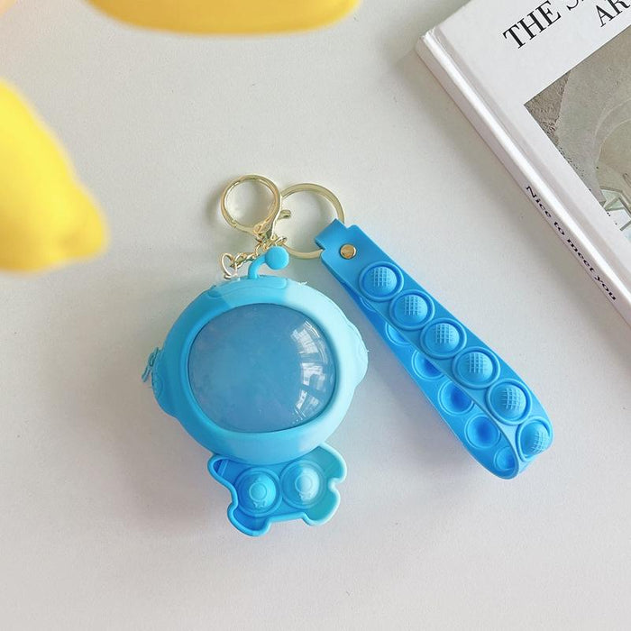 Astronaut Bag Ornament Decompression Toy Silicone