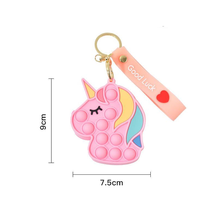 Pressure Squeeze Silicone Unicorn Toy