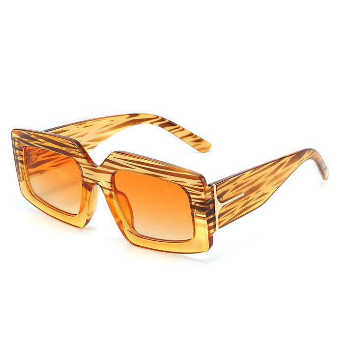 T-box Sunglasses stripe RETRO SUNGLASSES