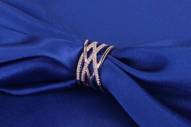 New Double-layer Simple Fashion Open Ring
