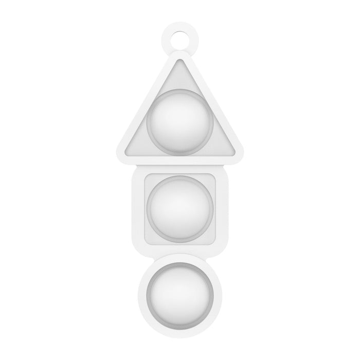Decompression keychain bubble decompression ball toy
