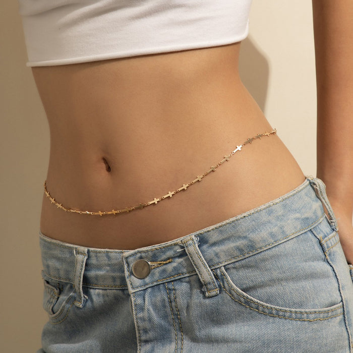 Hip Hop Simple Women Waist Chain Body Chain