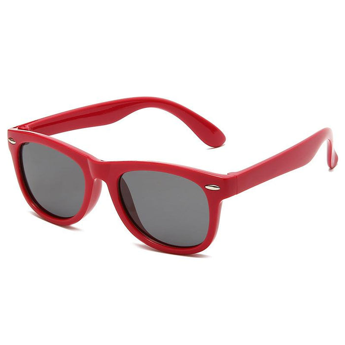 Kids Silicone Round Classic UV400 Sunglasses