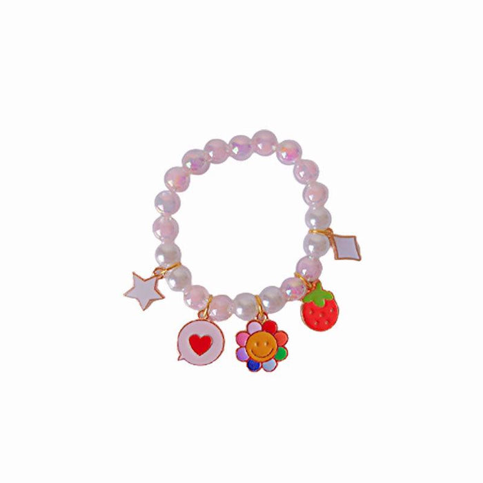 Children's Pearl Bracelet Cute Cartoon Bracelet Accessories