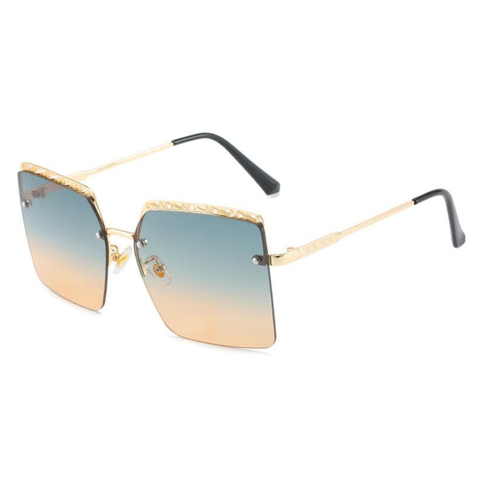 Frameless trimming Sunglasses UV protection