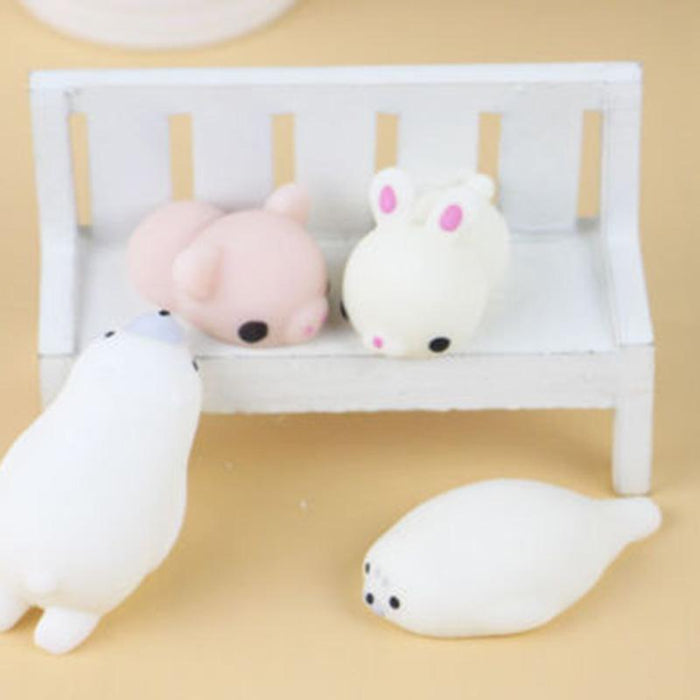 Kawaii Mochi Squishy Pack Animal Antistress Ball Squeeze Toys