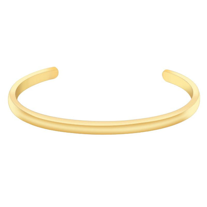 New Fashion Titanium Steel Bracelet Gold Color C-shaped Bracelet Bangle