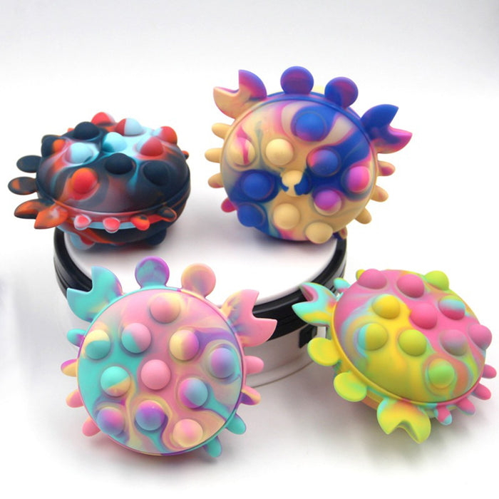 Crab Bubble Ball Fingertip Toy Pinch Pinch Silicone Toy