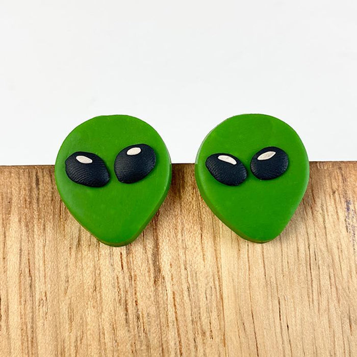 Alien Butterfly Tassel Love Pumpkin Moon Clay Earrings Earrings