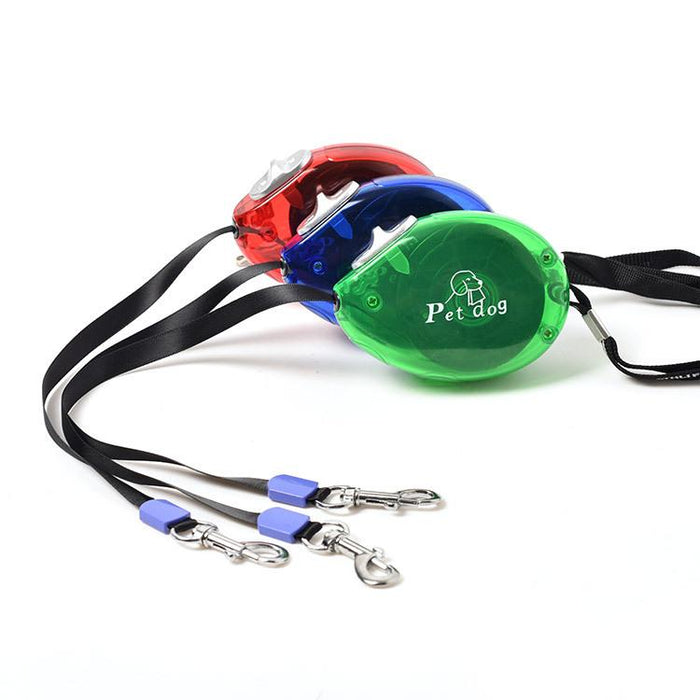Dog traction rope automatic retractable safety belt