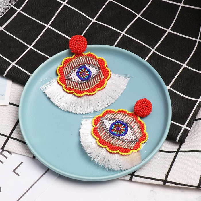 Handmade Ethnic Women's Jewelry Tassel Earrings