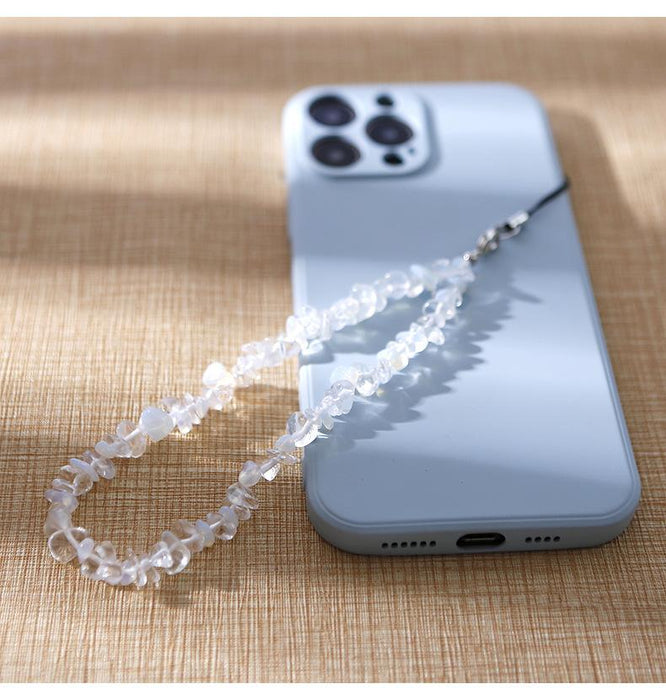 Natural Stone Mobile Phone Bead Hanging Rope