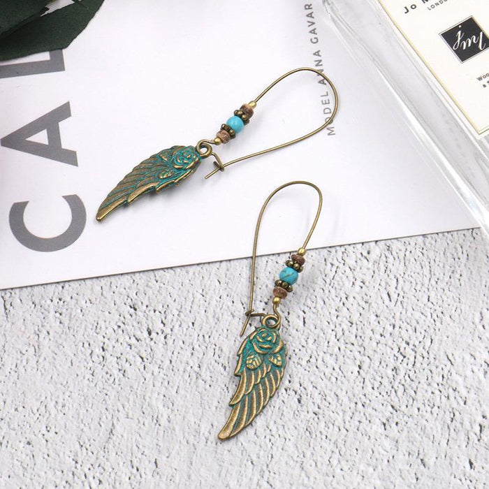 Women's Fashion Creative Round Alloy Earrings