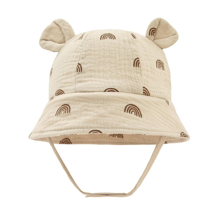 Cotton Sun Hat Children Outdoor Rabbit Ear Beach Caps