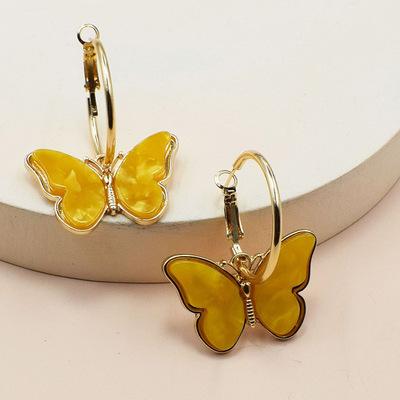 Fashion Simple Butterfly Earrings Women's Earrings
