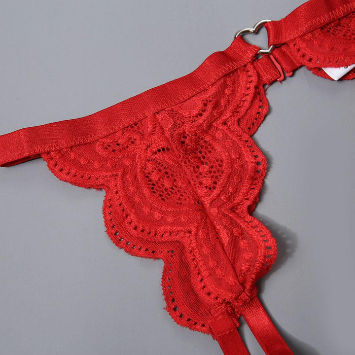 Sexy Lace Lingerie Women Intimates Underwear Set