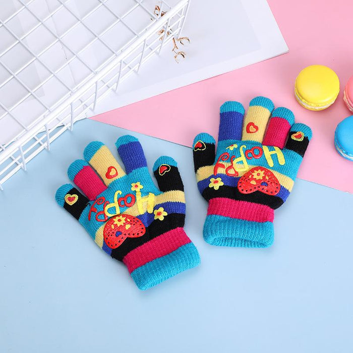 Children's Gloves Thickened Warm Gloves