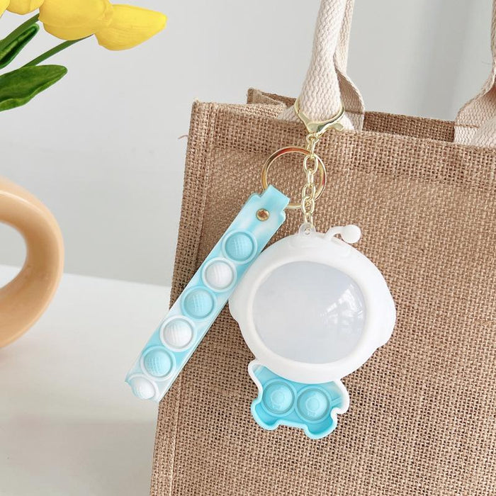 Astronaut Bag Ornament Decompression Toy Silicone