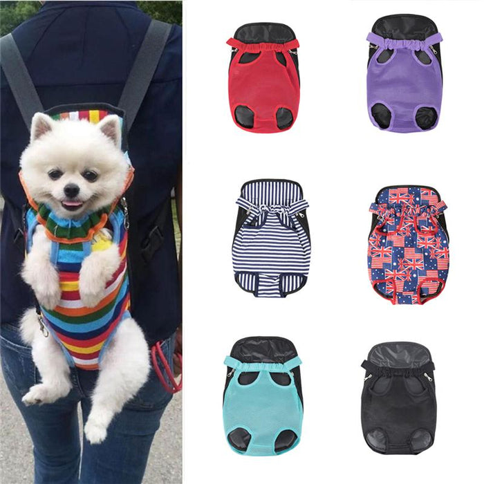 Pet Dog Carrier Backpack Mesh Camouflage Outdoor