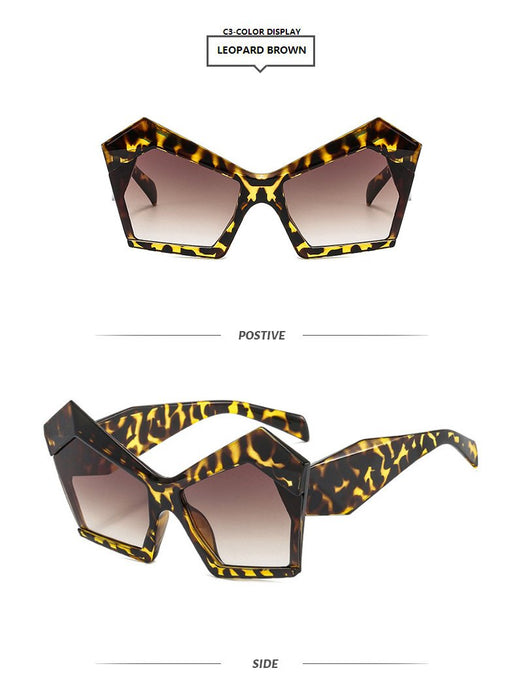 Trendy sunglasses, avant-garde Sunglasses
