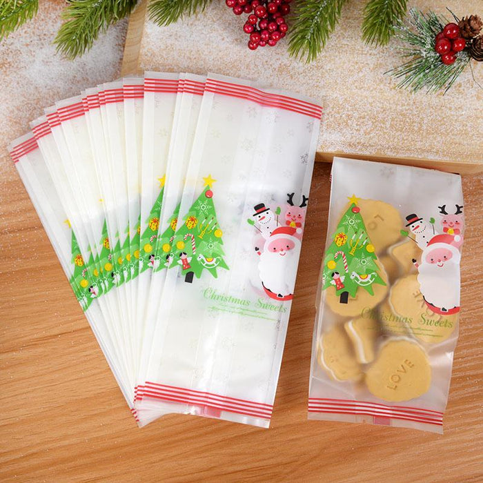 25 Pieces Christmas Santa Bag Christmas Gift Bags