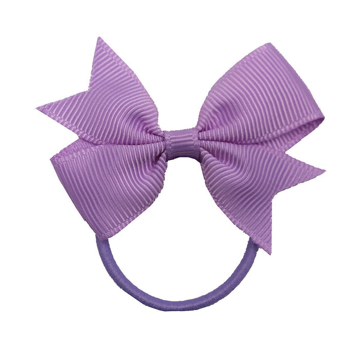 2PCS Children's jewelry bow elastic band