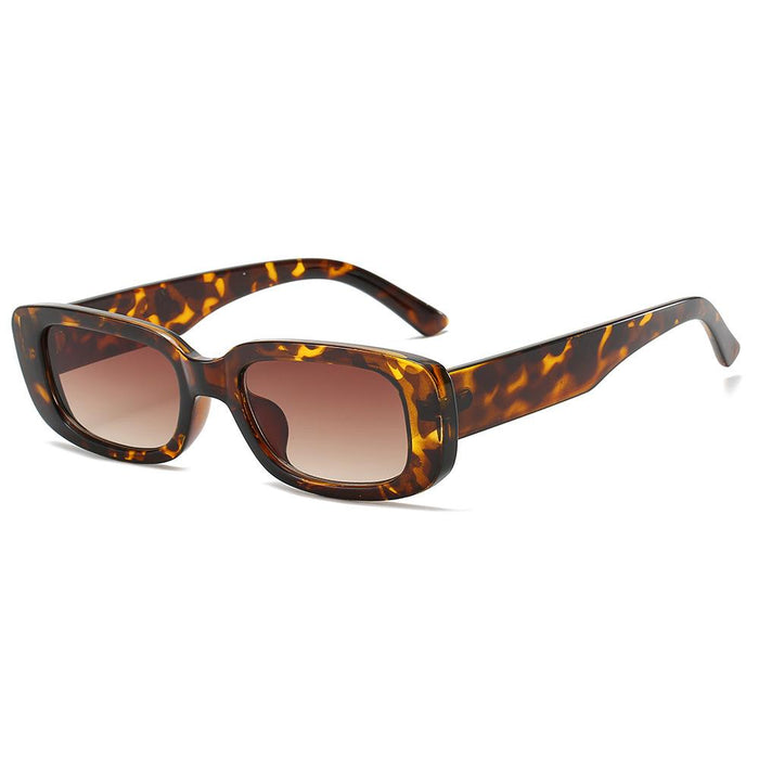 Hinged sunglasses box Leopard Print