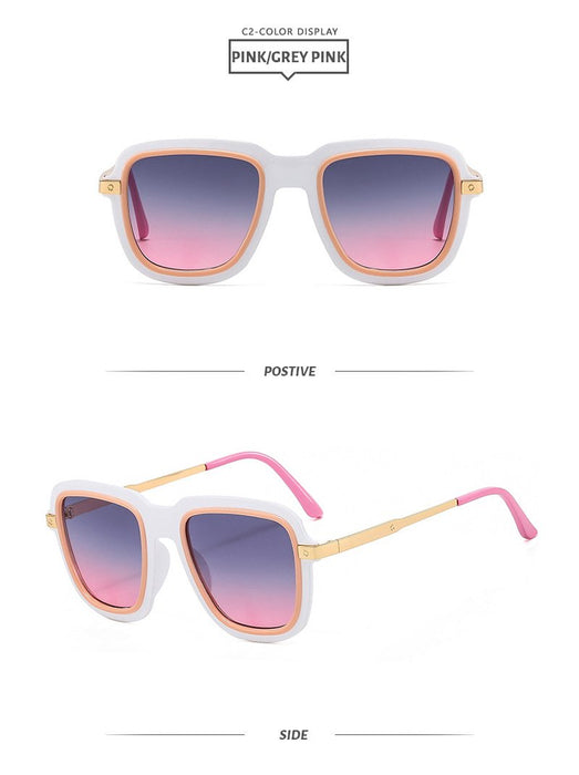 Box new contrast Sunglasses