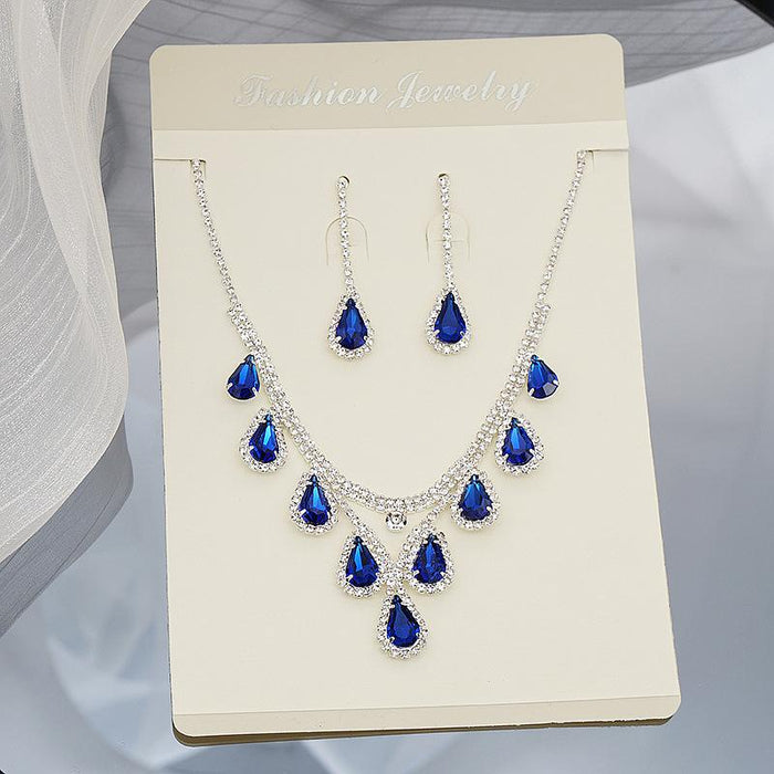 New Fashion Exquisite Necklace Earring Set Jewelry