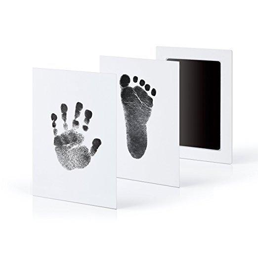 Non-Toxic Baby Handprint Footprint Imprint Kit Souvenirs