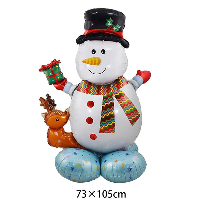 Jumbo Gingerbread Man Foil Christmas Balloon