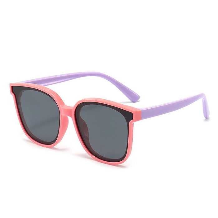 Silicone polarized children's sunglasses and sunglasses