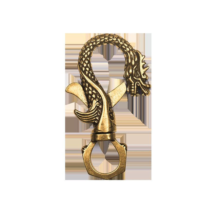 Vintage Brass Faucet Car Keychain