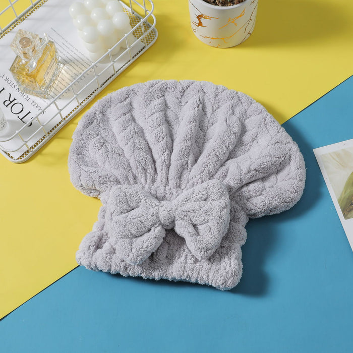 Children's Bow Dry Hair Hat