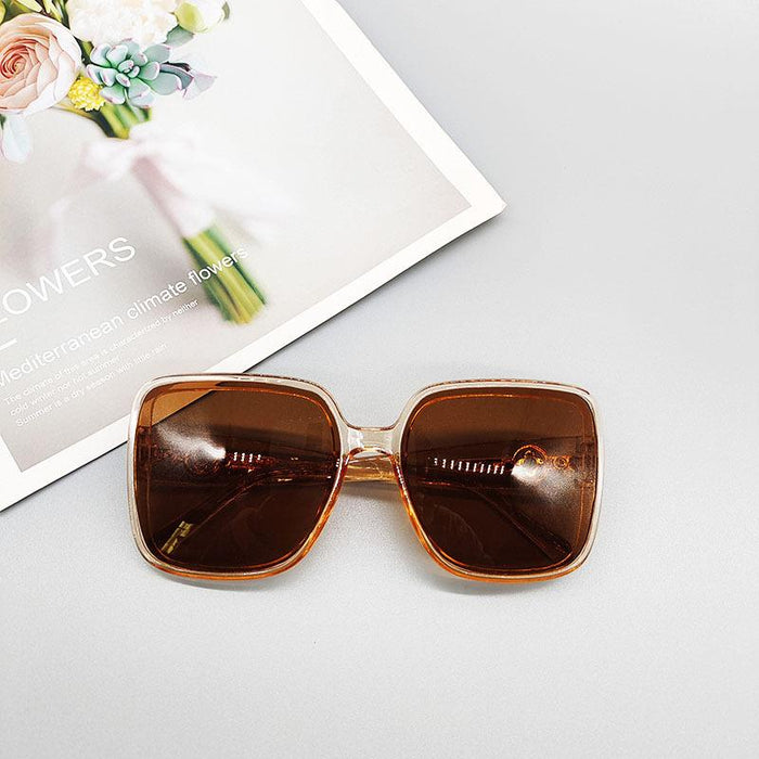 Trendy Personalized Comfortable Large Frame Sunglasses