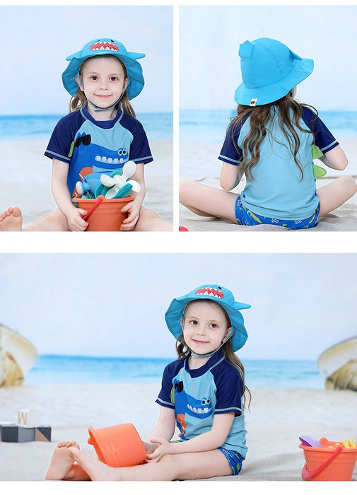 Summer Children's Cute Cartoon Baby Outdoor Sunscreen Hat