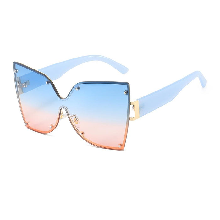 Gradient cat's Eye Sunglasses Retro
