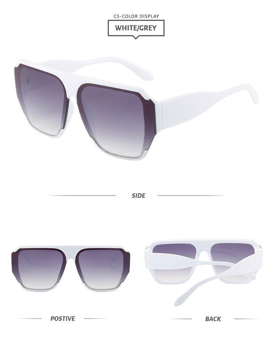 Contrast Sunglasses square frame