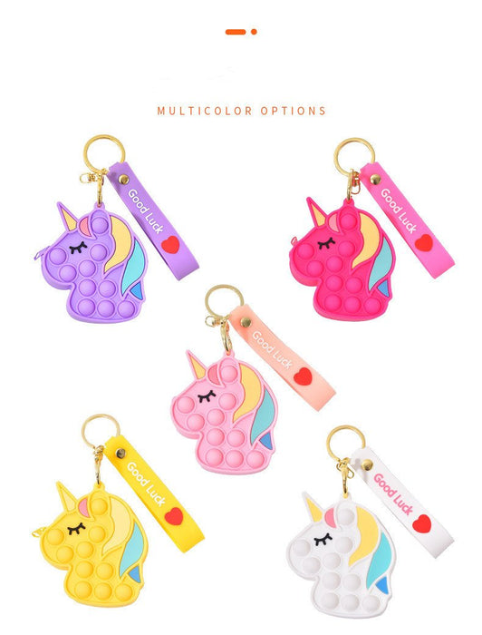 Pressure Squeeze Silicone Unicorn Toy