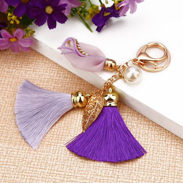 Women's Keychain Fashion Bag Pendant Car Key Chain